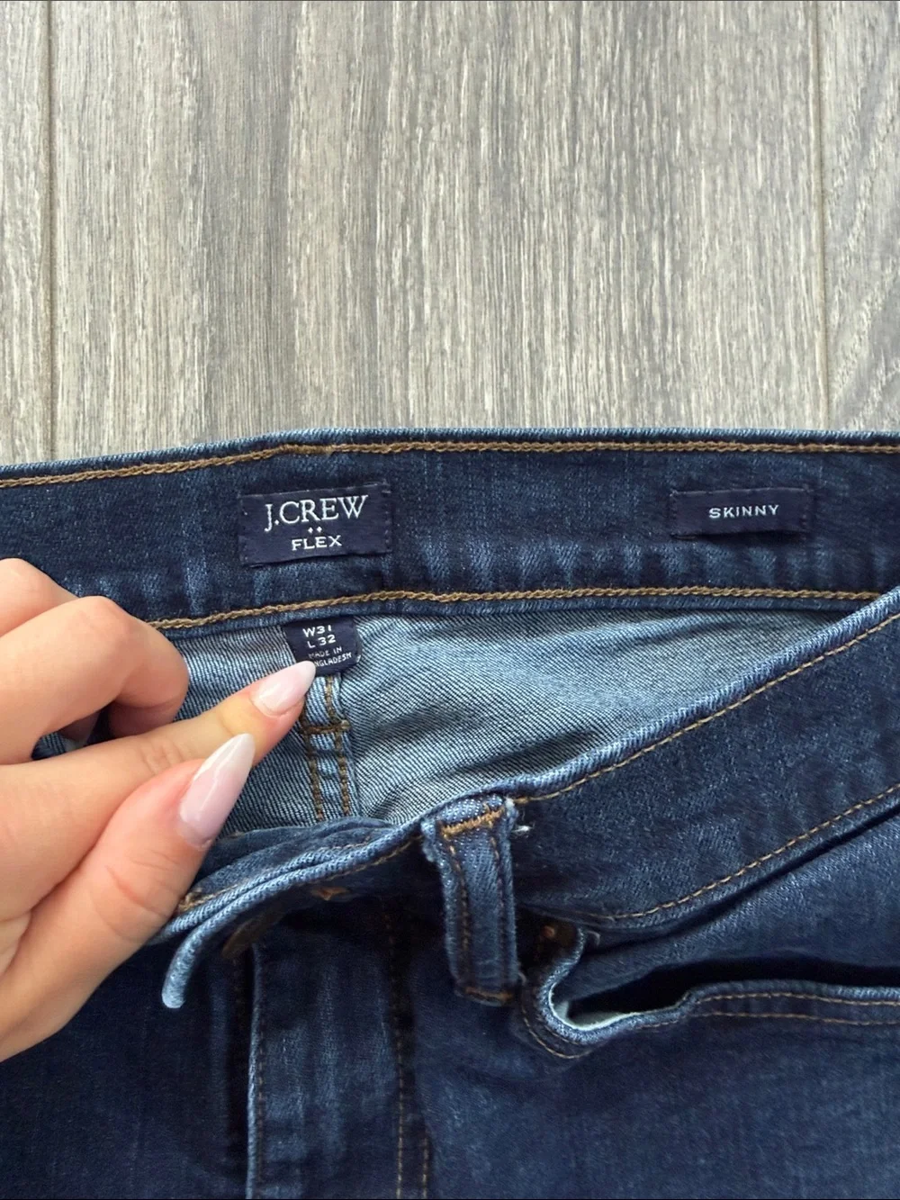 J. Crew - Dark Wash Skinny Jeans - Size W 31 L 32